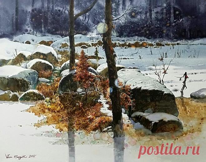 Сад сердца.... Художник Sung ki Jeon (전성기)