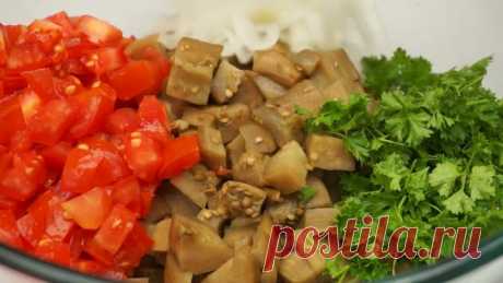 5 УДИВИТЕЛЬНЫХ САЛАТОВ С БАКЛАЖАНАМИ. Рецепты с баклажанами на любой вкус!