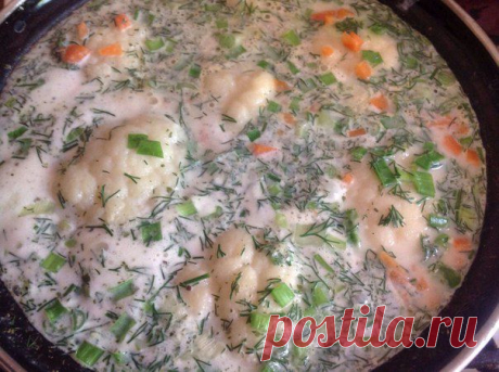 Сырный супчик с цветной капустой! | Банк кулинарных рецептов