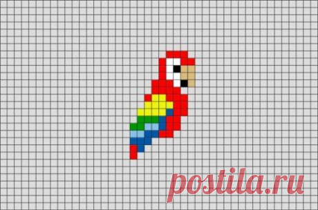 a colorful parrot made out of lego blocks