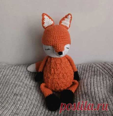 Лиса крючком. Амигуруми схемы и описания. Автор: tatisia | IRINELY.ART