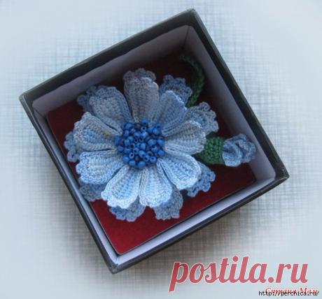 Объемные цветы в тунисской технике и идеи их применения — Делаем руками