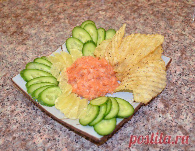 Записки кулинарного маньяка - Закуска из сырого лосося - Salmon Tartar