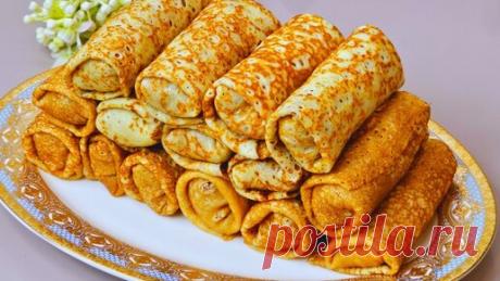 Ух ,как же это вкусно! Рецет Для Гарантированно Ажурных блинчиков! | Нафис Таомлар | Дзен