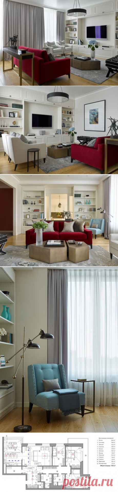 Houzz тур: Встряхнуть и оживить квартиру в Филях