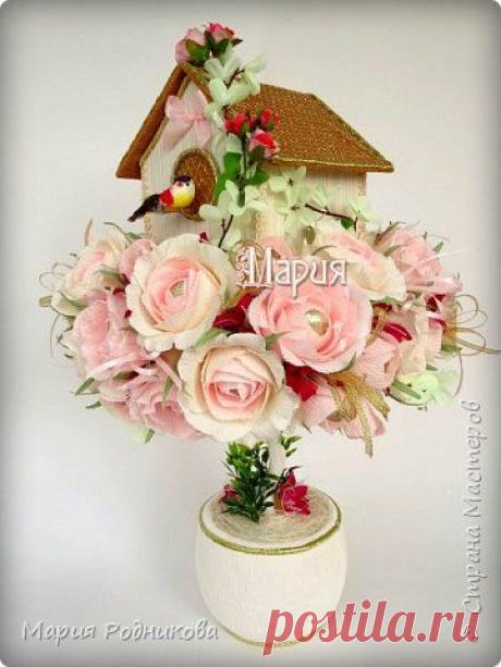 Деревце &quot;Там, где живет счастье!&quot; | Страна Мастеров