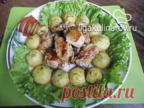 Курица "Просто и вкусно!" – рецепт с фото от Лиги Кулинаров, пошаговый рецепт
