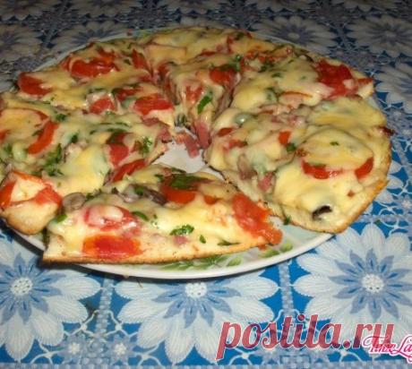 Как быстро приготовить вкусную пиццу