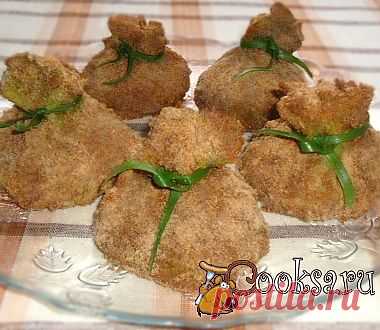 Капустные мешочки с диким рисом,овощами,грибами,с мясом и без мяса рецепт с фото