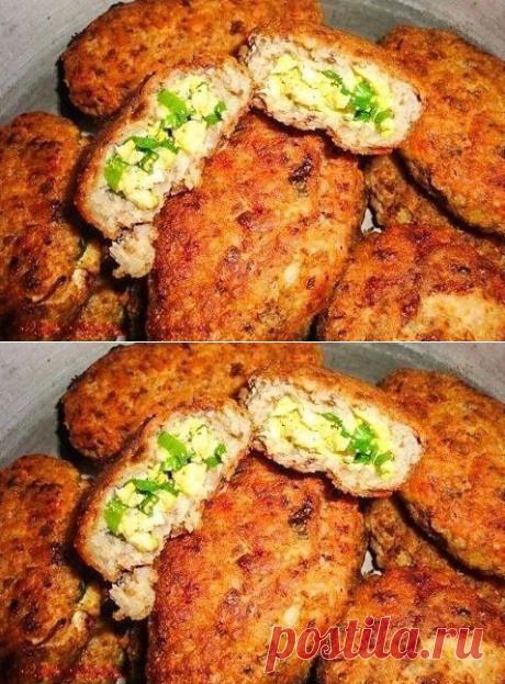 Гречневые зразы с начинкой.