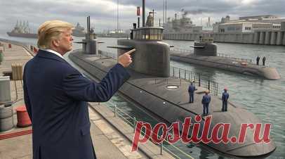 Трамп приказал разместить две атомные подлодки «в соответствующих регионах». Президент США Дональд Трамп объявил, что приказал разместить две атомные подводные лодки «в соответствующих регионах». Читать далее
