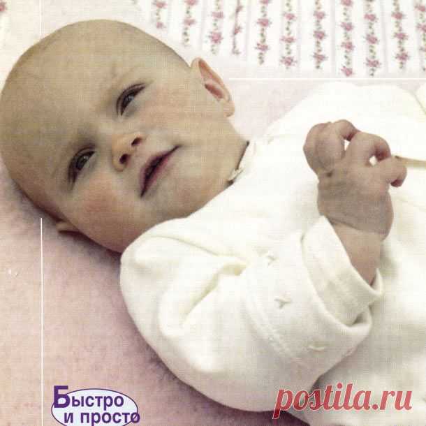 Вышитая рубашка для младенца | knittingmania.ru
