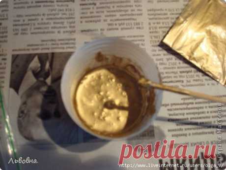 Воск для декупажа своими руками...