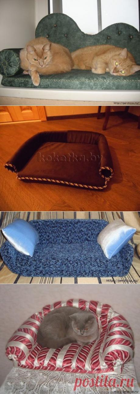 Как пошить суперский диван для любимой кошки или маленькой собачки