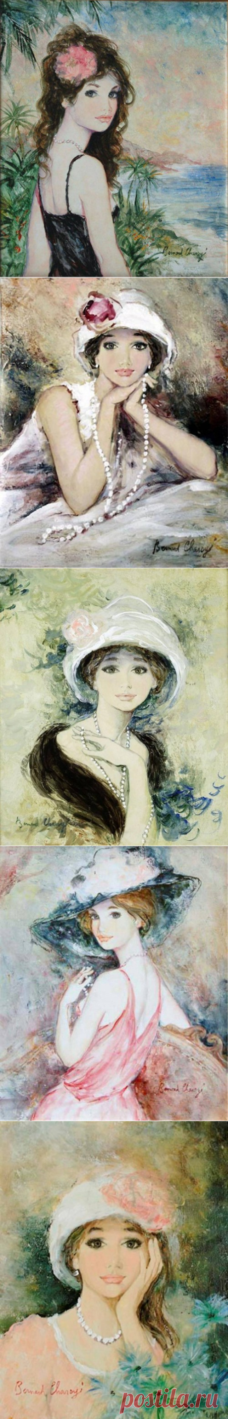 Художник Bernard Charoy|Твои глаза