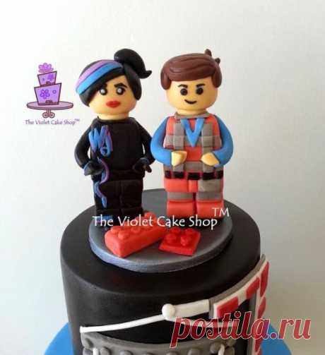 &quot;EVERYTHING IS AWESOME&quot; Lego Movie Cake - Cake by Violet - The Violet Cake Shop - CakesDecor