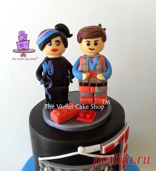 "EVERYTHING IS AWESOME" Lego Movie Cake - Cake by Violet - The Violet Cake Shop - CakesDecor