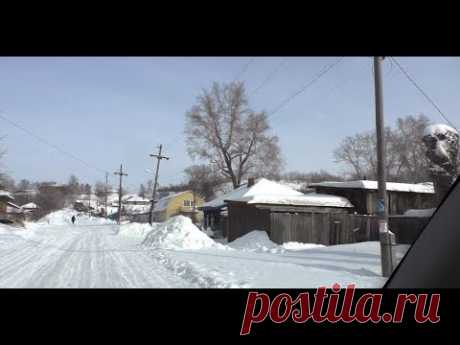 г. Ачинск, Старый центр.  02.03.21г.  Автор видео Елена Цыганова