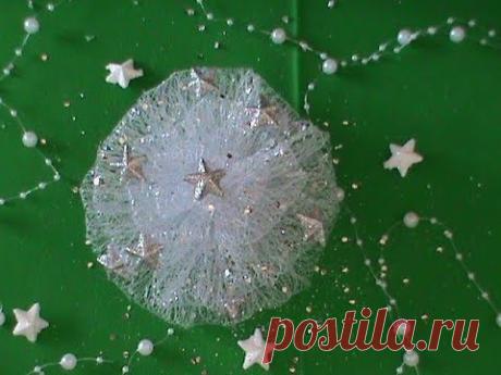 DIY/Как сделать пышный звездный бант для наших принесс, снегурочек и снежинок - запись пользователя Horopakha Liliya (Liliya) в сообществе Прочие виды рукоделия в категории Цветы из ткани