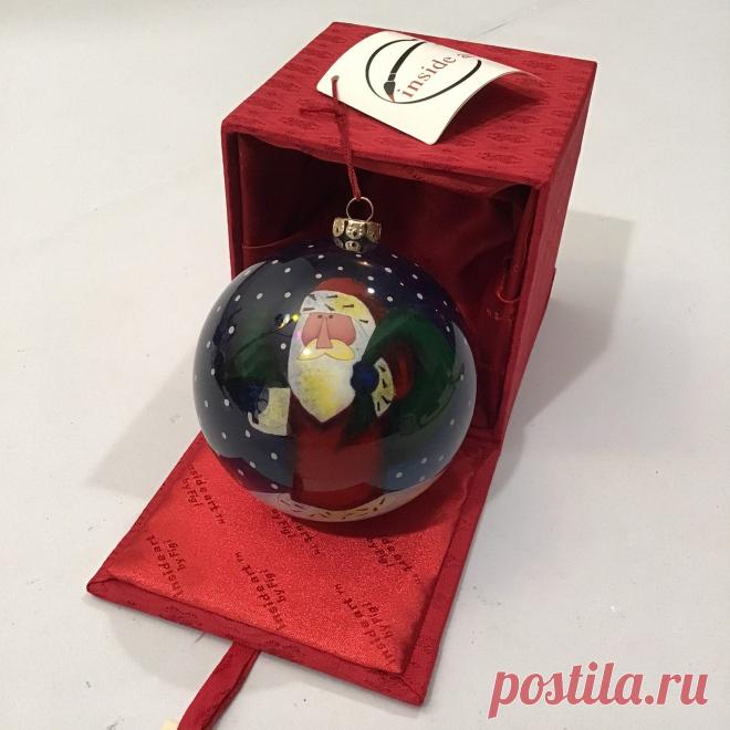 Inside Art by Figi Santa Christmas Ornament on Mercari Inside Art by Figi Santa Christmas Ornament. Comes with original box and tag. Mouth blown glass ornament hand painted by artist through just a small opening in the glass. This art of reverse painting reflects a tradition dating back more than 1000 years. Each ornament is a treasured art form and signed by the artist. Top of box shows signs of wear, see last picture.

File b4b-1