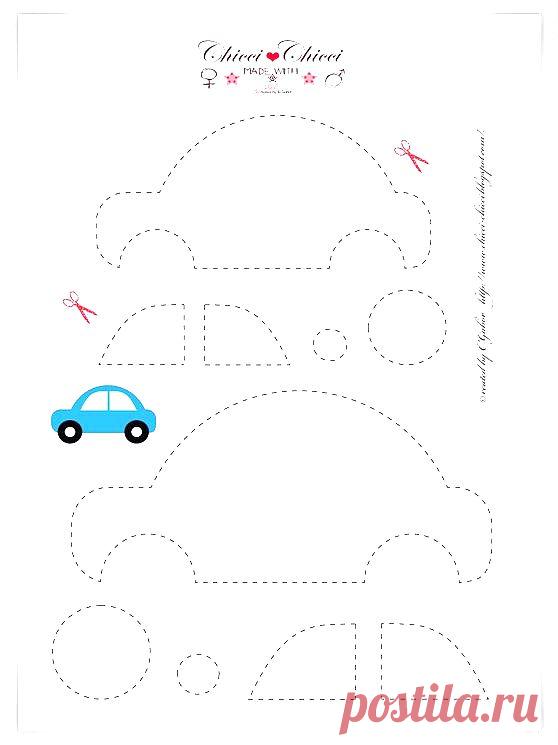 car applique | pattern