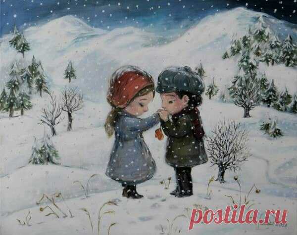 Мы так хотим... чтоб нас... всегда... ЛЮБИЛИ..