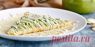 БЛИН *ДУБАЙСКИЙ ШОКОЛАД*: ВОСТОЧНАЯ СКАЗКА НА ТАРЕЛКЕ