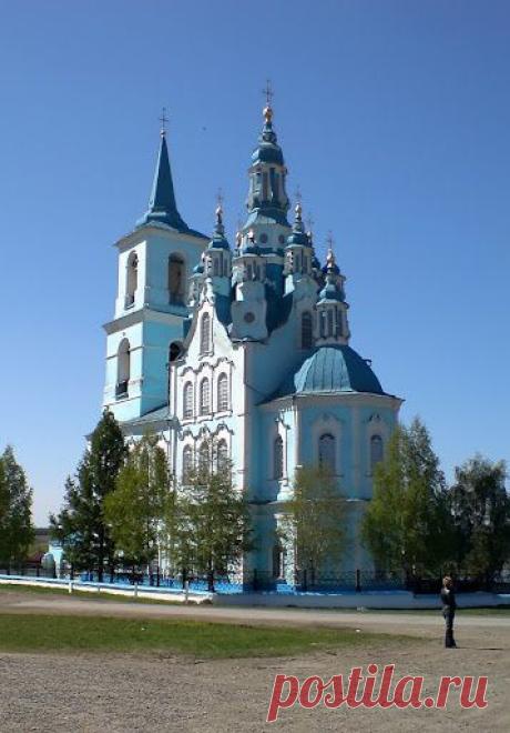 Saviour Transfiguration Church. Verkhnyaya Sinyachikha, Yekaterinburg, Russia. Photo by Andy New. | Pin by Sario on Cathedrals...Churches....Monasteries...