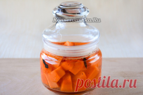 Маринованная тыква на зиму как ананас