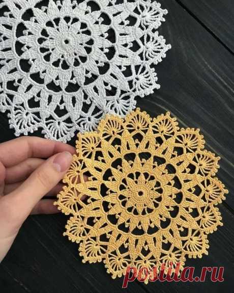 Вязаные салфетки и мелочи для дома Crochet 4 Вязание, Салфетки, Вязаные салфетки в Яндекс.Коллекциях