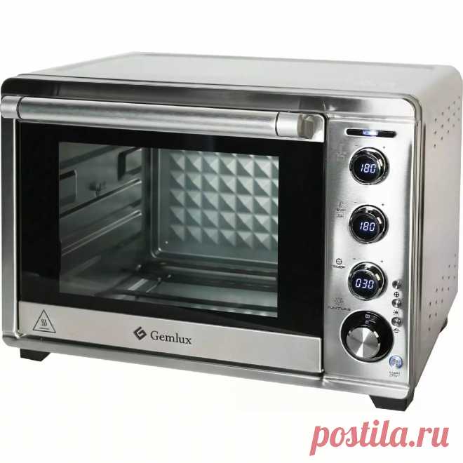 Мини-печь GEMLUX GL-OR-1838 (1800 Вт; 38л; 8 режимов; внутреннее освещение; нескользящие ножки; поддон для крошек) Название бренда: GEMLUX Объем: 31-40 л Мощность (Вт): 1501-2000 Вт Напряжение (В): 220 В Источник питания: Электрический Номер модели: GEMLUX GL-OR-1838Тип: Галогенные духовки Сертификация: Европейский сертификат соответствия