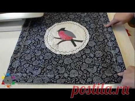 Подушки для дивана. Французские бортики - YouTube