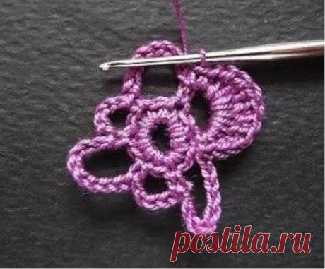 Crochet Bulk Flower Free Pattern