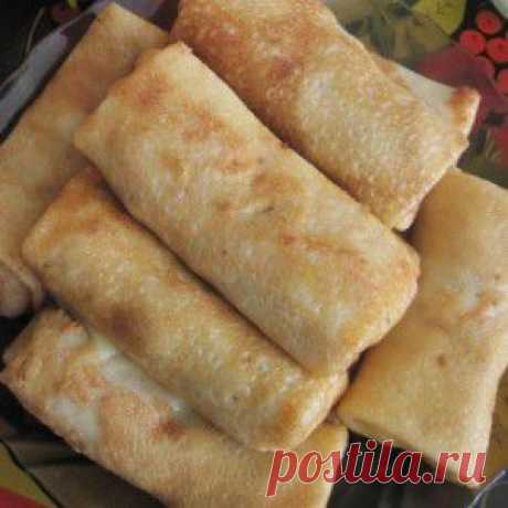 Блинчики с мясом | Вкусный рецепт