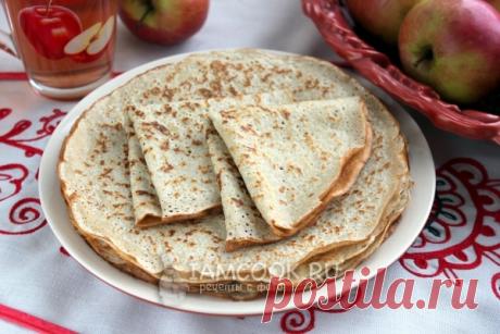 Овсяные блины — рецепт с фото пошагово. Как приготовить блины из овсяной муки на молоке?