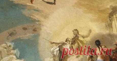 Аполлон и Фаэтон. Джованни Баттиста Тьеполо Неизвестная научному сообществу картина "Аполлон и Фаэтон" напрямую связана с фреской, украшавшей потолок одной из комнат во дворце