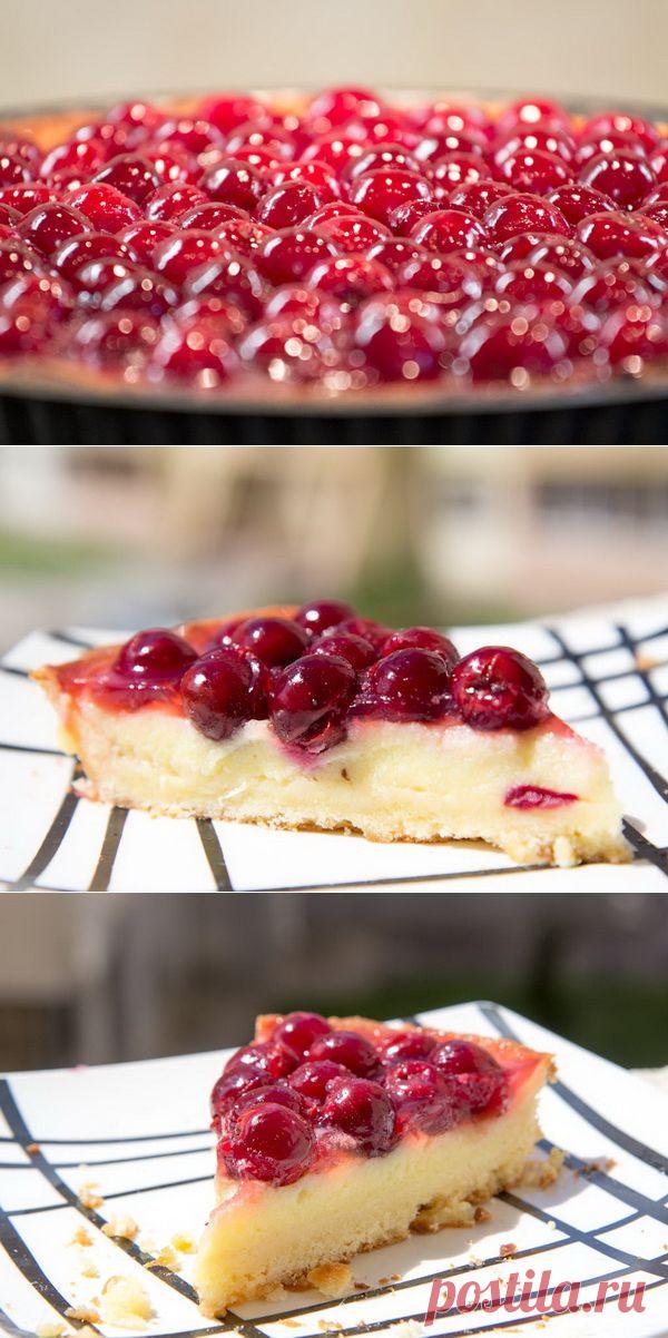 Любопытный повар - ТИРОЛЬСКИЙ ПИРОГ С ВИШНЕЙ