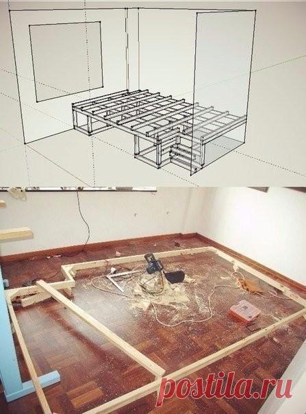 Экономим место в комнате