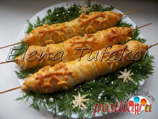 Закусочный шашлык в тесте (МК от Елены) » Арт-кухня