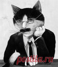 adelina_4 - Кошачьи пародии Сьюзен Херберт. Часть- 7. Голливуд.