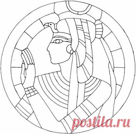 Шаблоны масок. Египет и Греция.