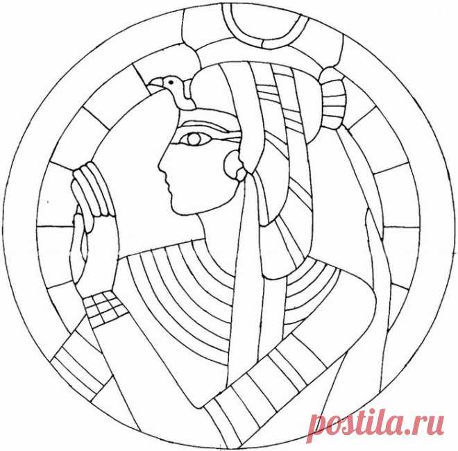 Шаблоны масок. Египет и Греция.