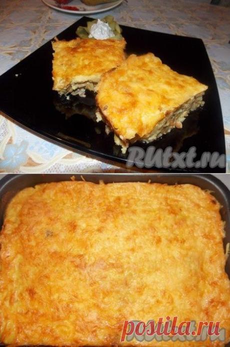 Картофельная запеканка с грибами (рецепт с фото) | RUtxt.ru