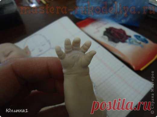 Мастер-класс по лепке куклы ООАК. Часть 4. Ручки