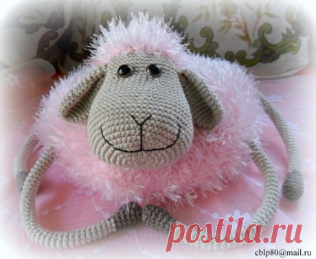 Амигуруми. Вязаная овечка - Рукоделие