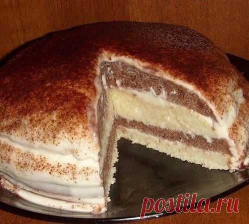 "День и ночь"-КЕФИРНЫЙ ТОРТ