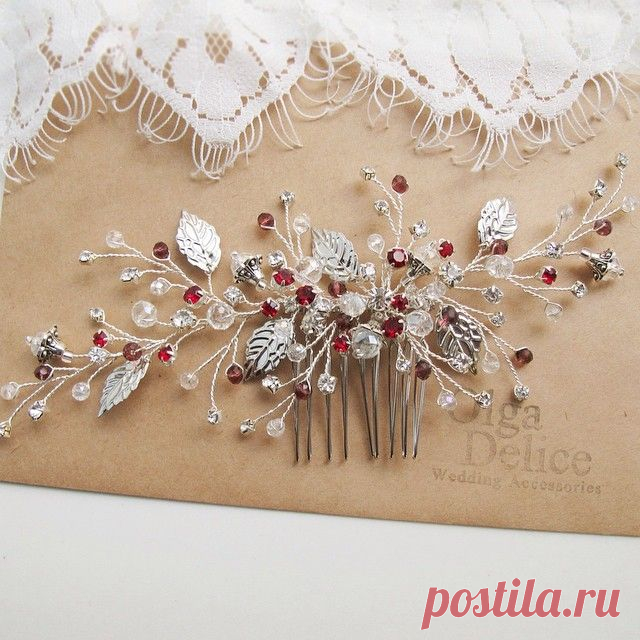 Гребень для невесты Элены))) 🍁 #olgadelice