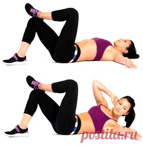 Осанка и мышцы живота. Самое вредное упражнение для позвоночника