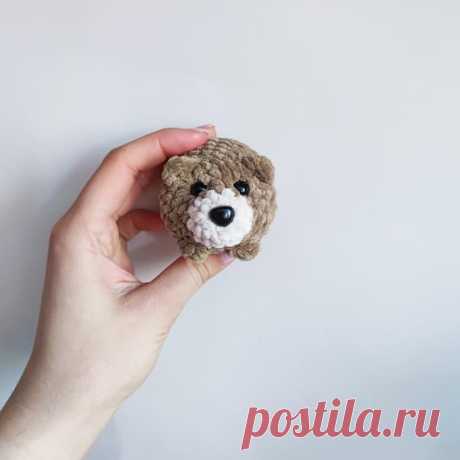Мишутка крючком. Амигуруми схемы и описания. Автор: Всё вязаное | IRINELY.ART