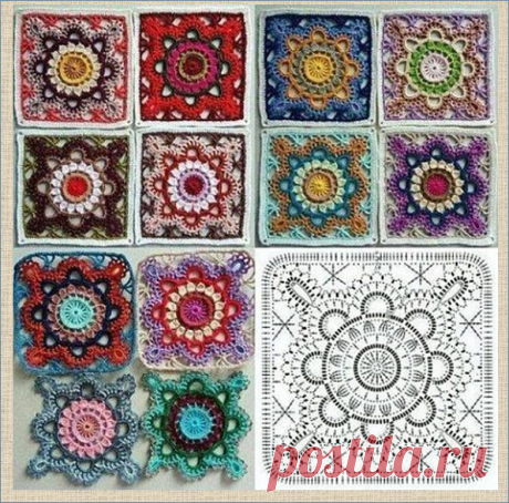 Очень красивая цветная салфетка, связанная крючком, не знаю зачем, но она мне нужна, решила я и выбрала 5 штук со схемами | МНЕ ИНТЕРЕСНО | Яндекс Дзен